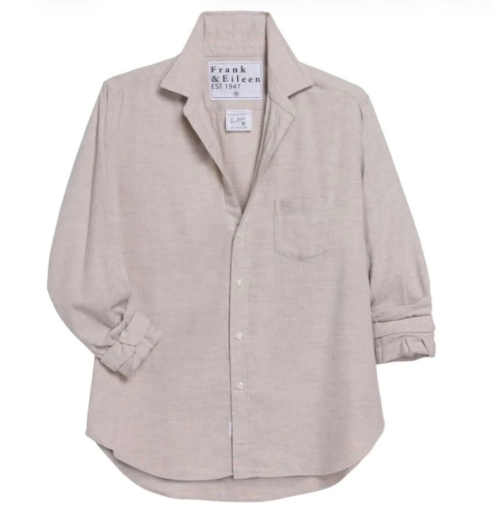Frank & eileen Relaxed button down Eileen Flannel